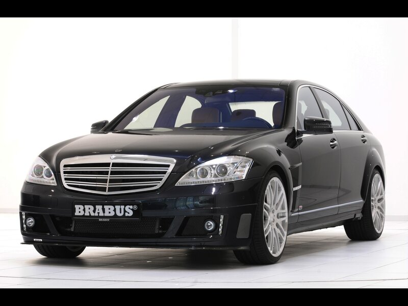 Black Brabus Mercedes-Benz S-Class