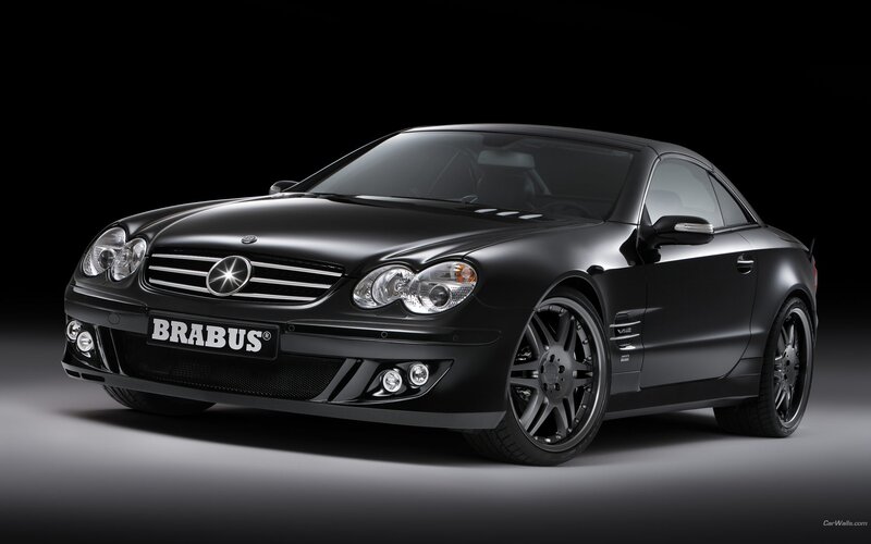 Black Brabus Mercedes-Benz SL