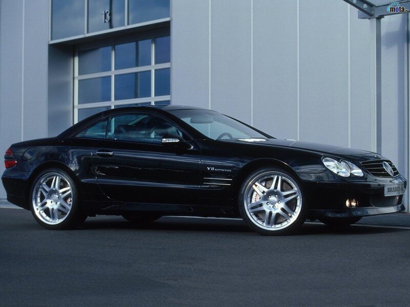 Black Brabus Mercedes-Benz SL600