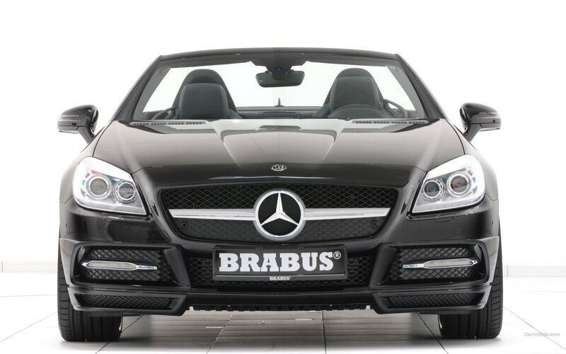 Black Brabus Mercedes-Benz SLK