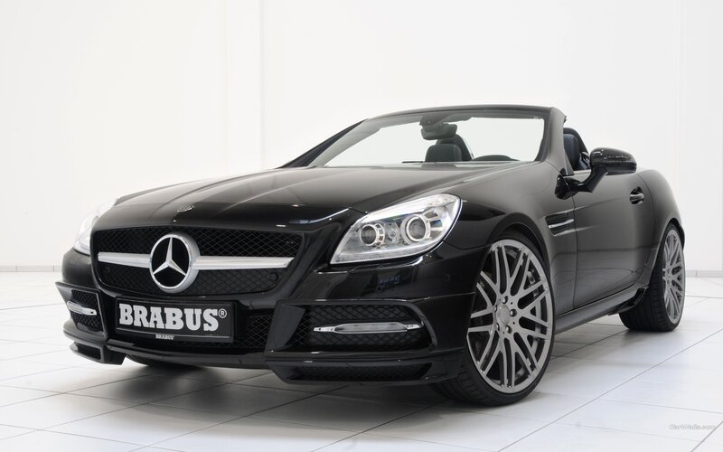 Black Brabus Mercedes-Benz SLK