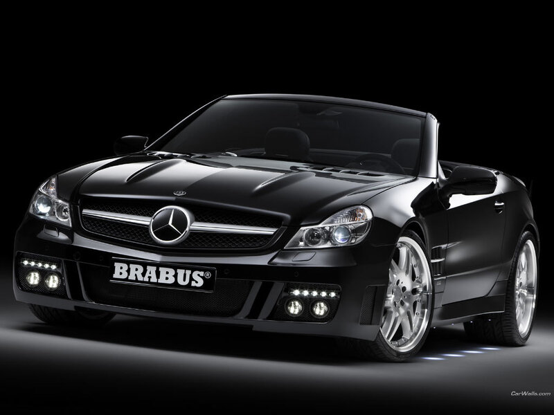 Black Brabus Mercedes-Benz SLK