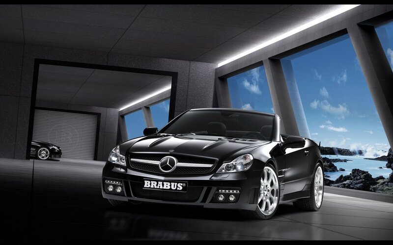 Black Brabus Mercedes-Benz SLK