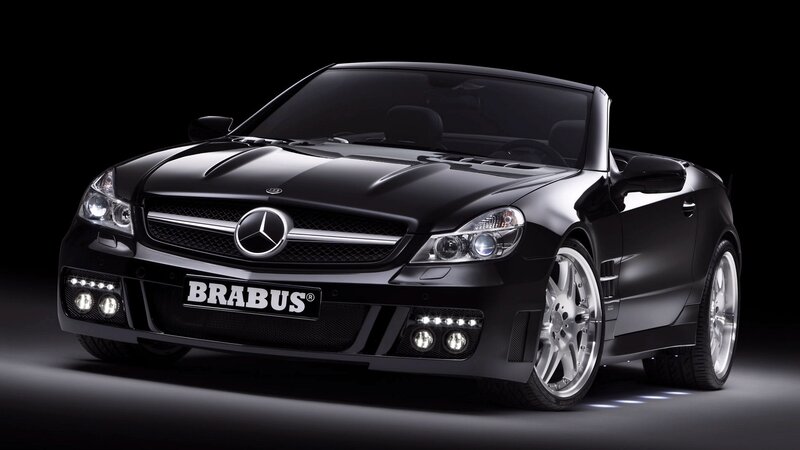 Black Brabus Mercedes-Benz SLK