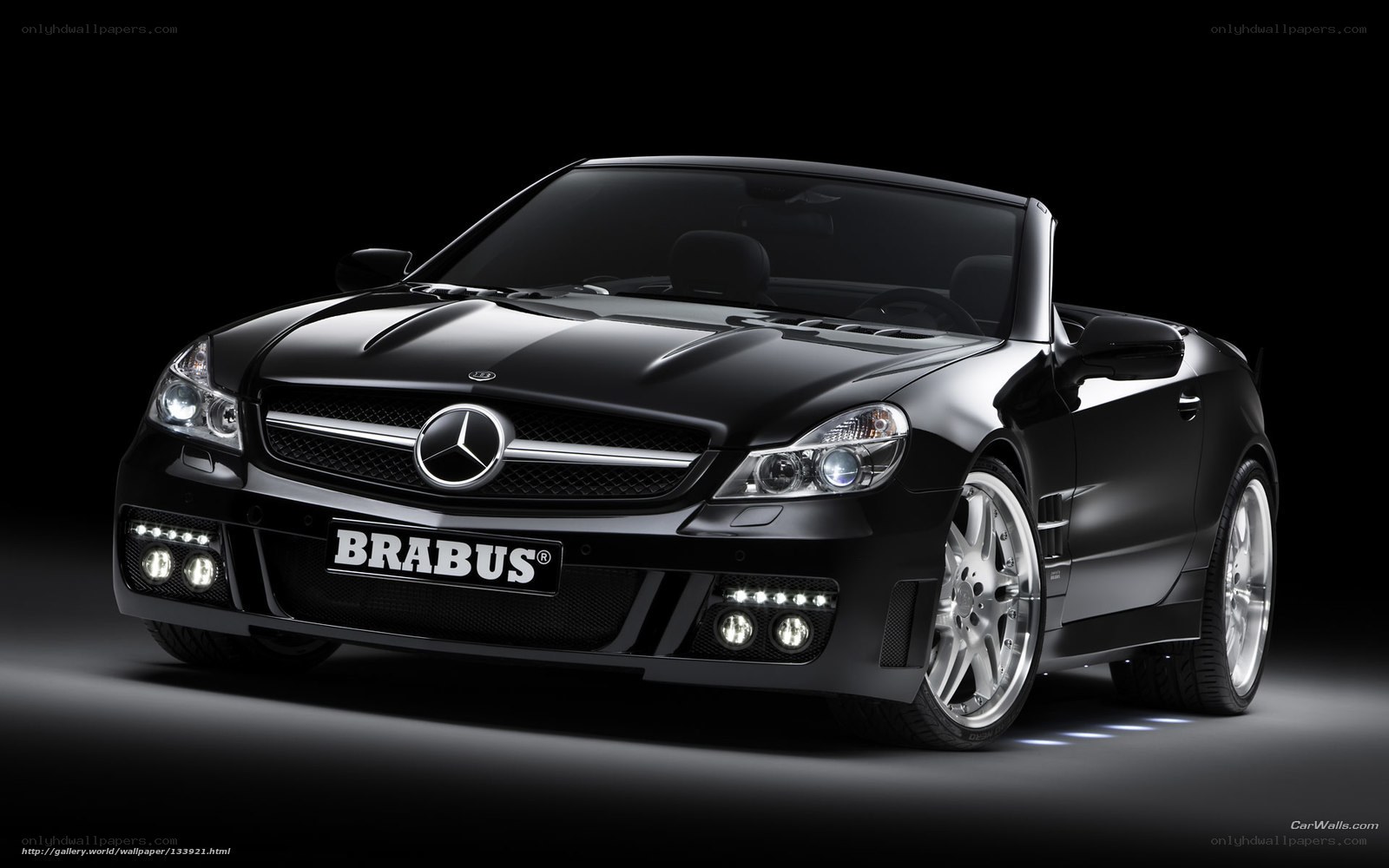 Black Brabus Mercedes-Benz SLK