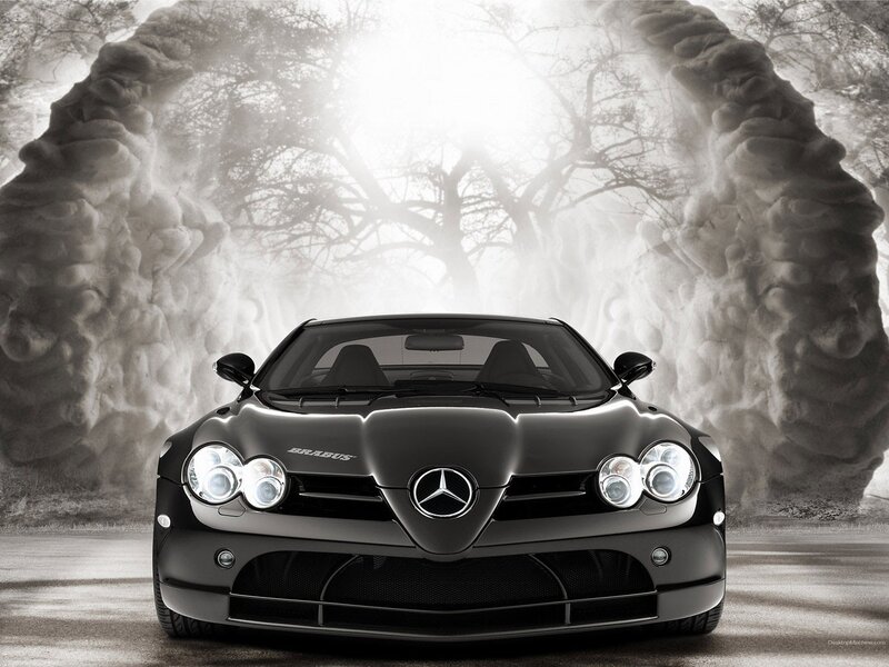 Black Brabus Mercedes-Benz SLR