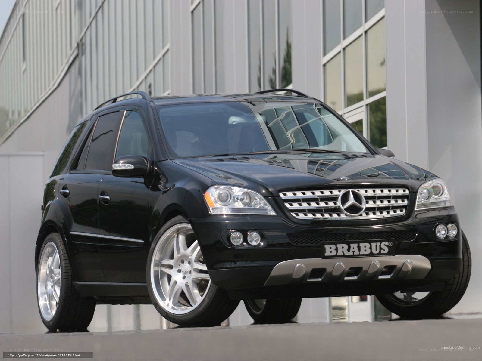 Black Brabus Mercedes-Benz SUV