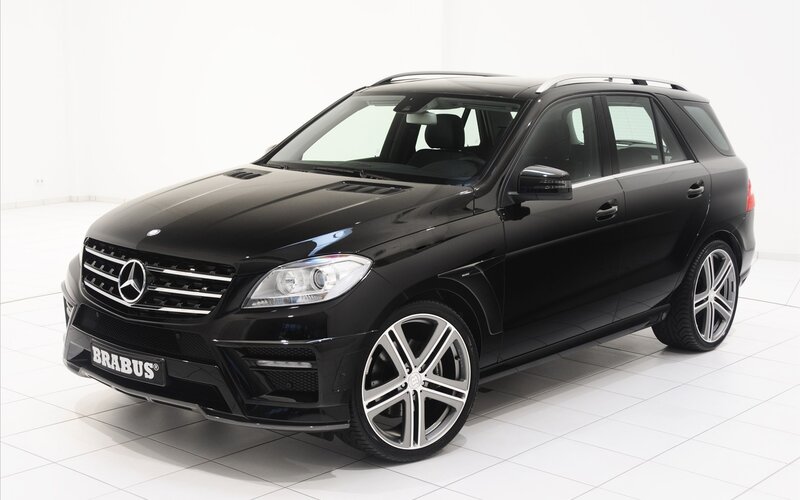Black Brabus Mercedes-Benz SUV