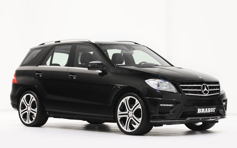 Black Brabus Mercedes-Benz SUV