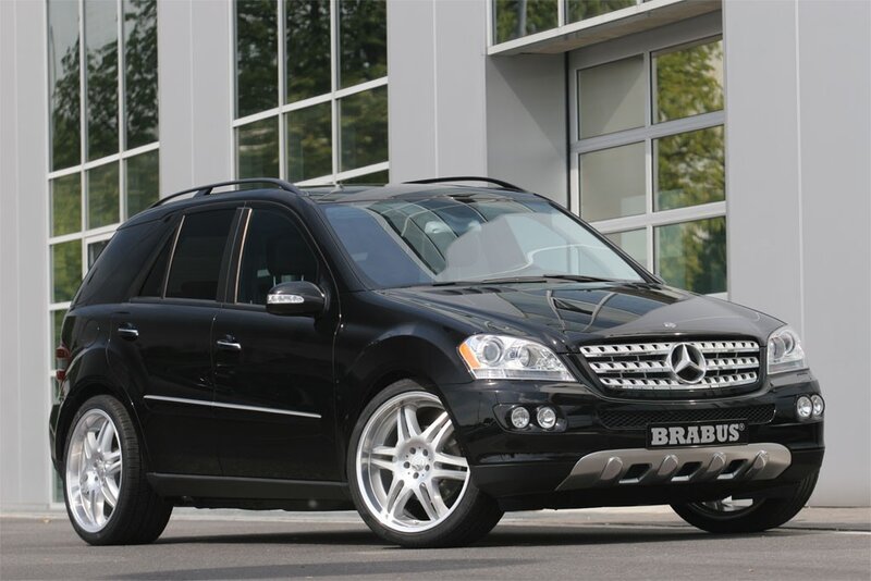 Black Brabus Mercedes-Benz SUV
