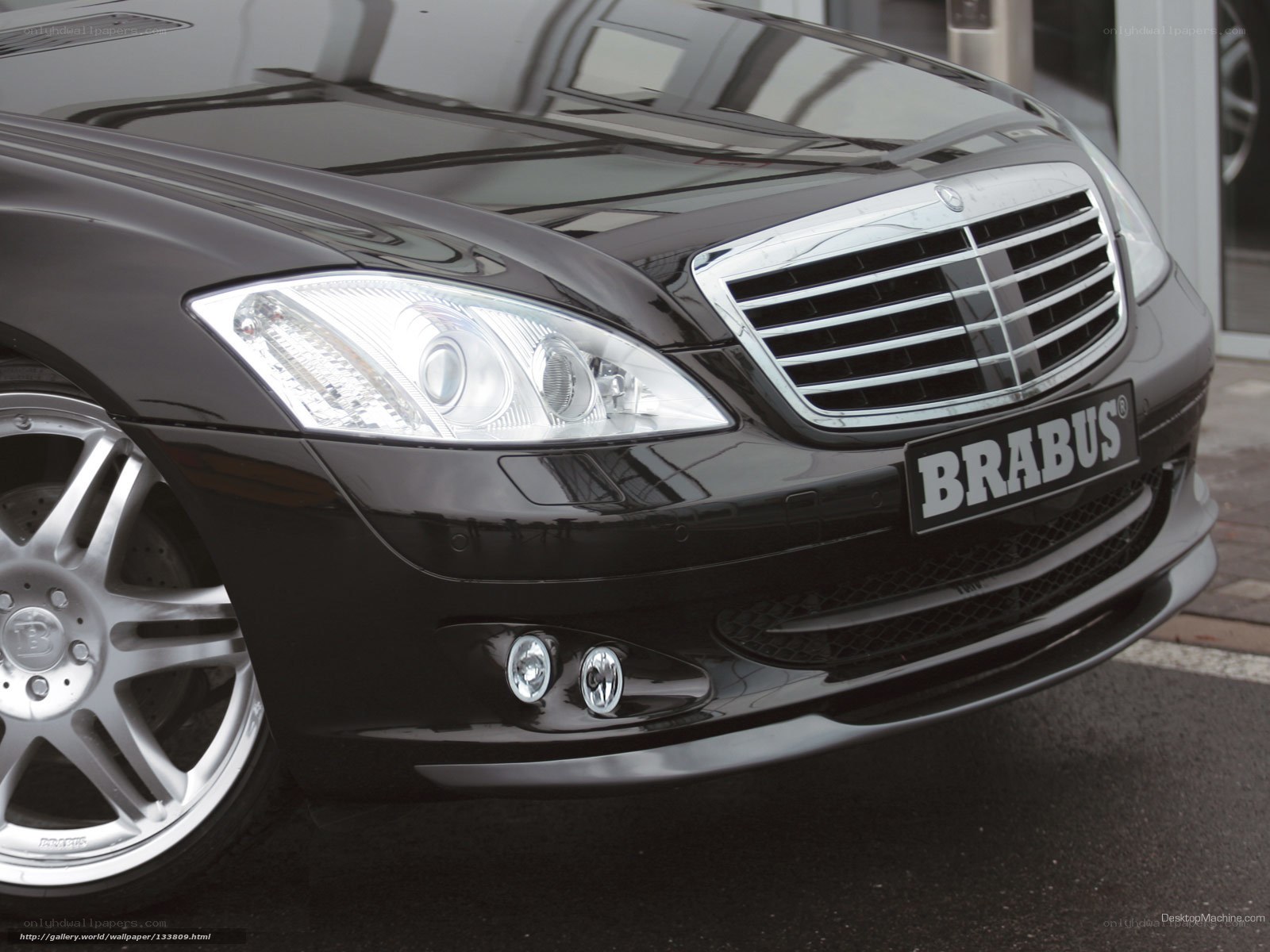 Black Brabus Mercedes-Benz
