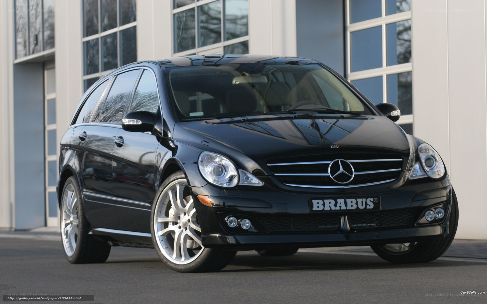Black Brabus Mercedes R-Class
