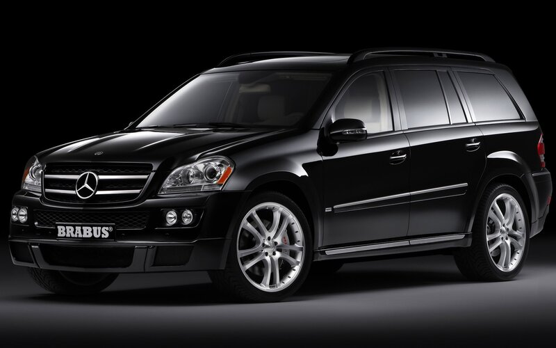 Black Brabus Mercedes SUV