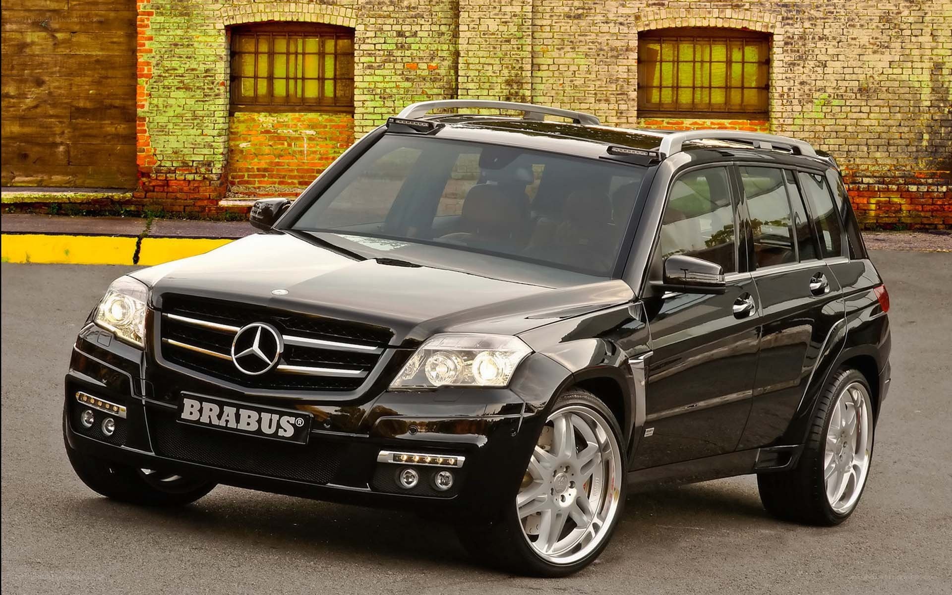 Black Brabus Mercedes SUV