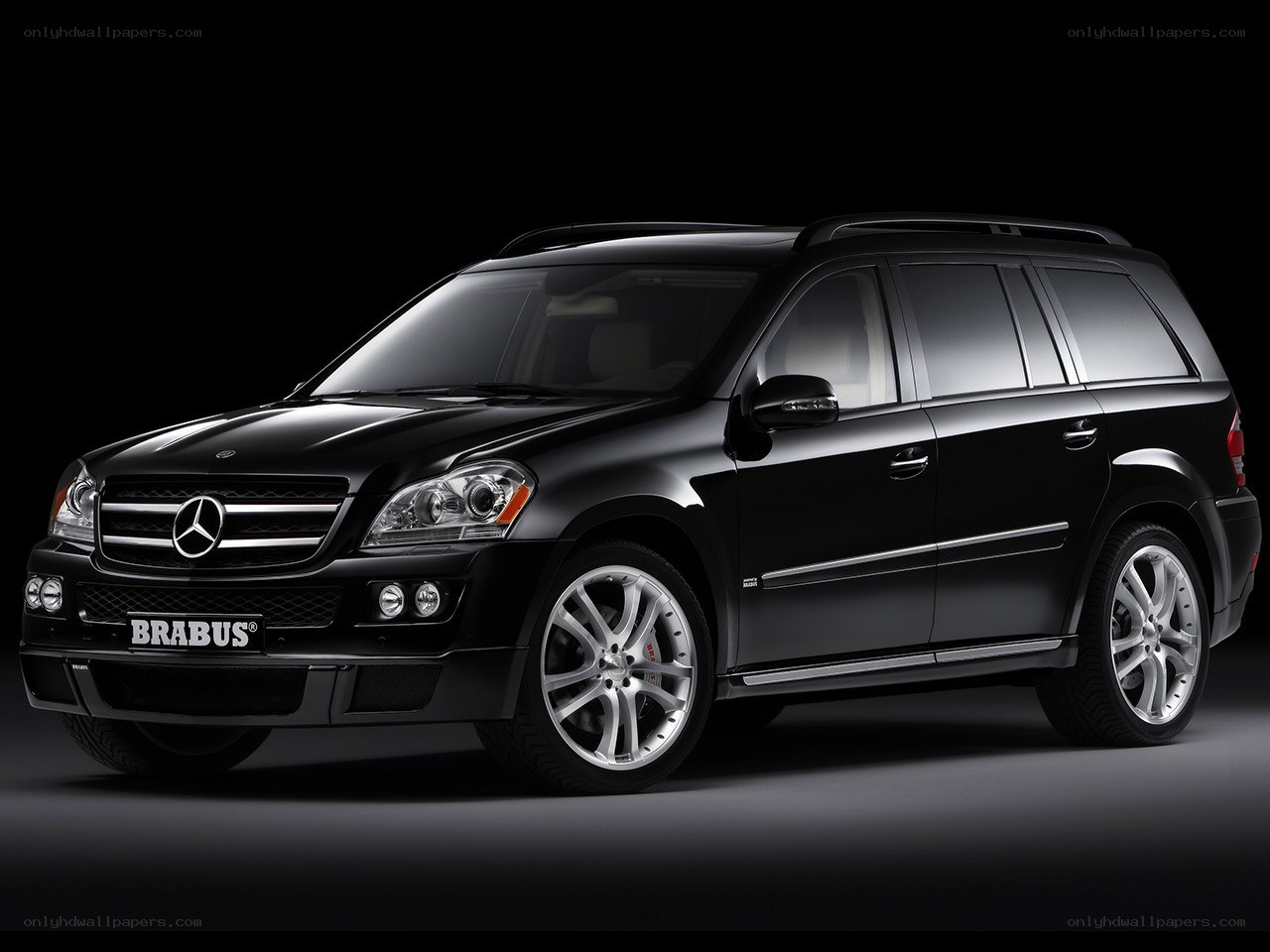 Black Brabus Mercedes SUV