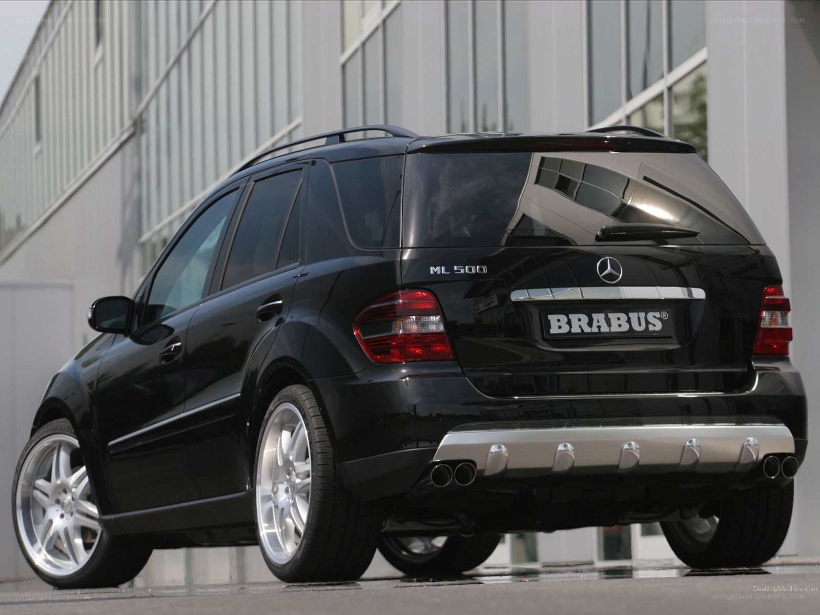 Black Brabus ML 500 SUV