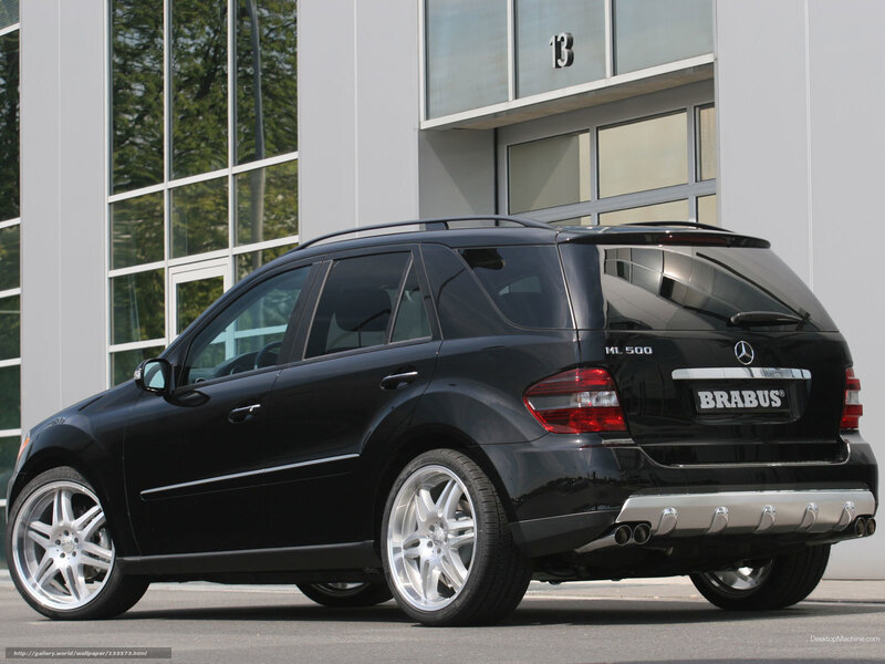 Black Brabus ML 500 SUV
