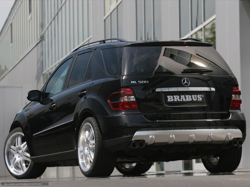 Black Brabus ML 500