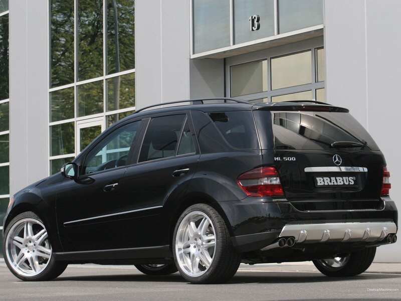 Black Brabus ML500 SUV