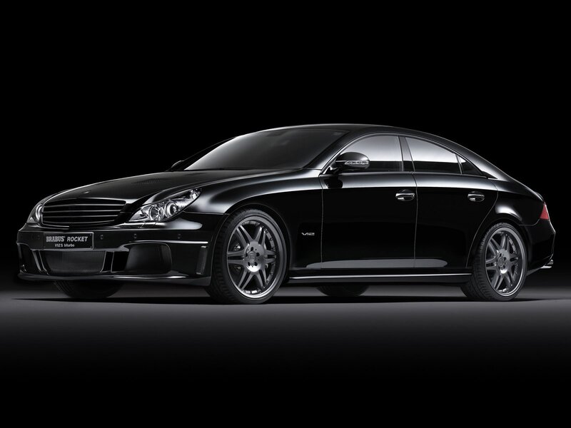 Black Brabus Rocket car