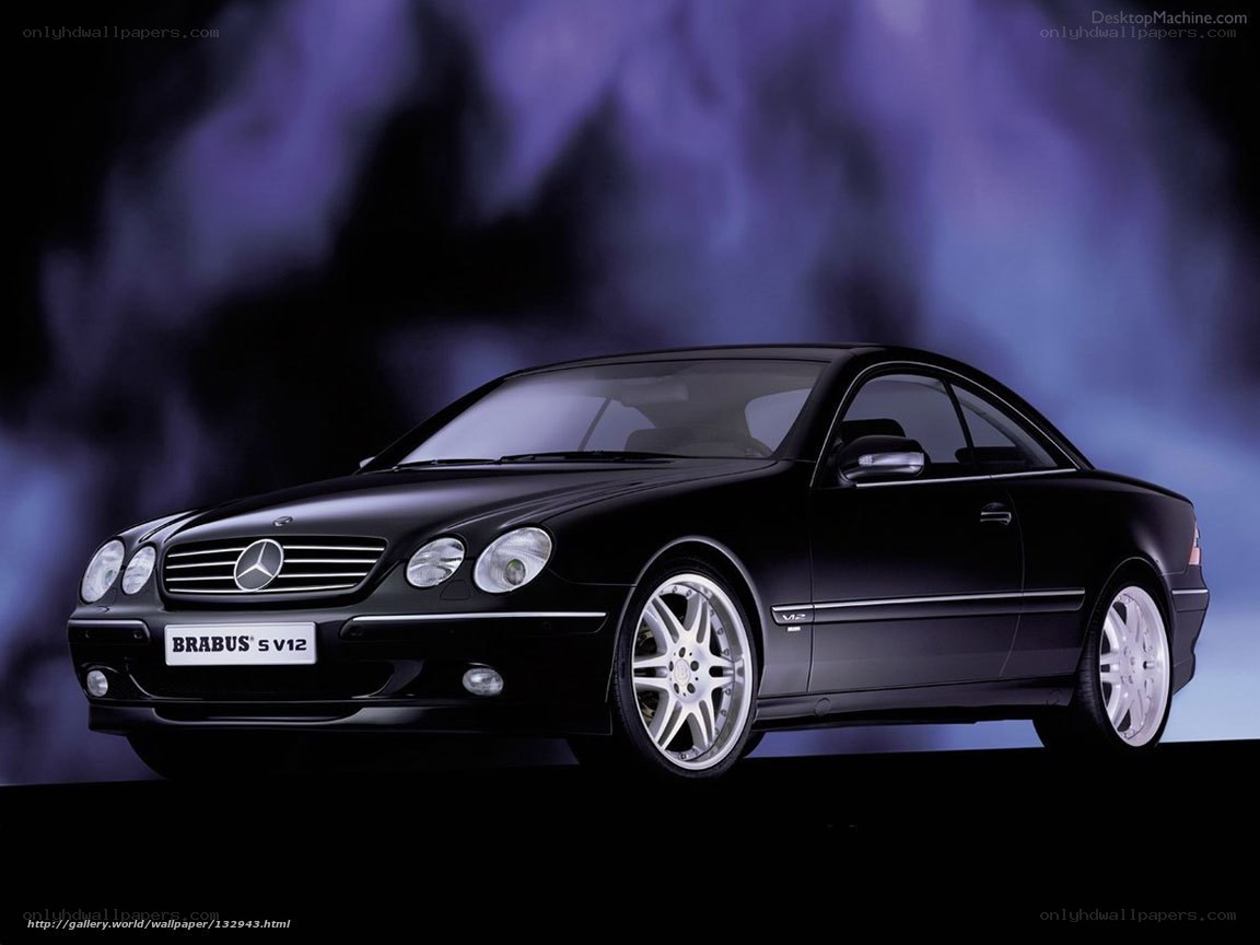 Black Brabus S V12 Coupe