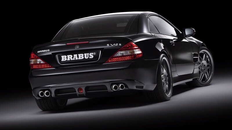 Black Brabus S V12 S car