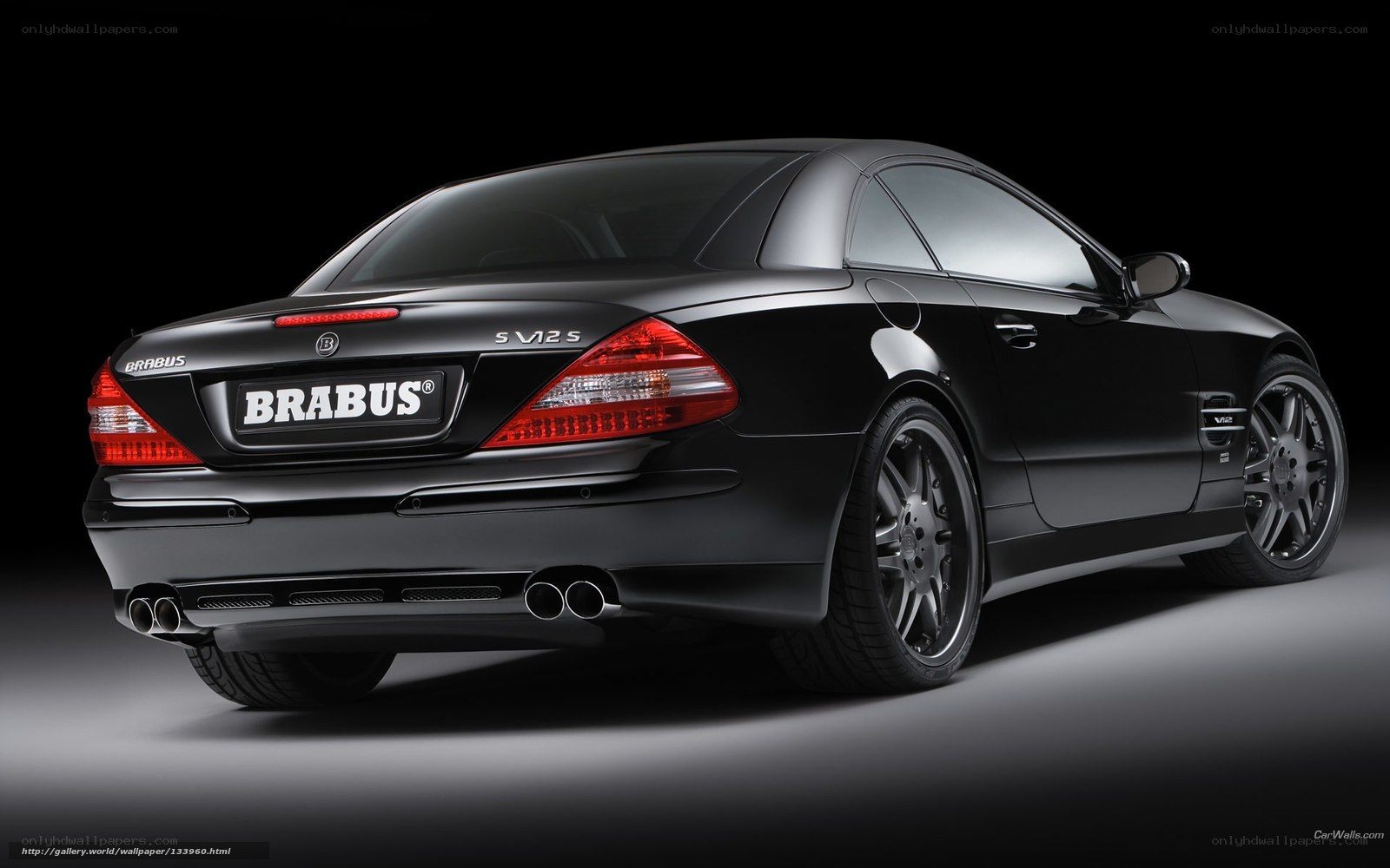 Black Brabus S V12 S