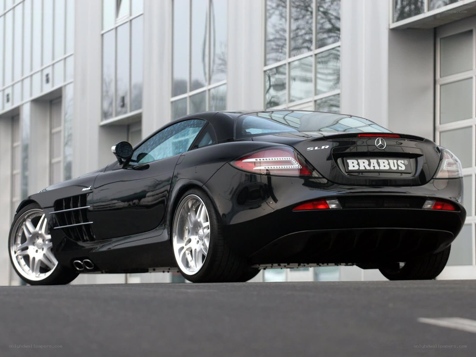 Black Brabus SLR McLaren