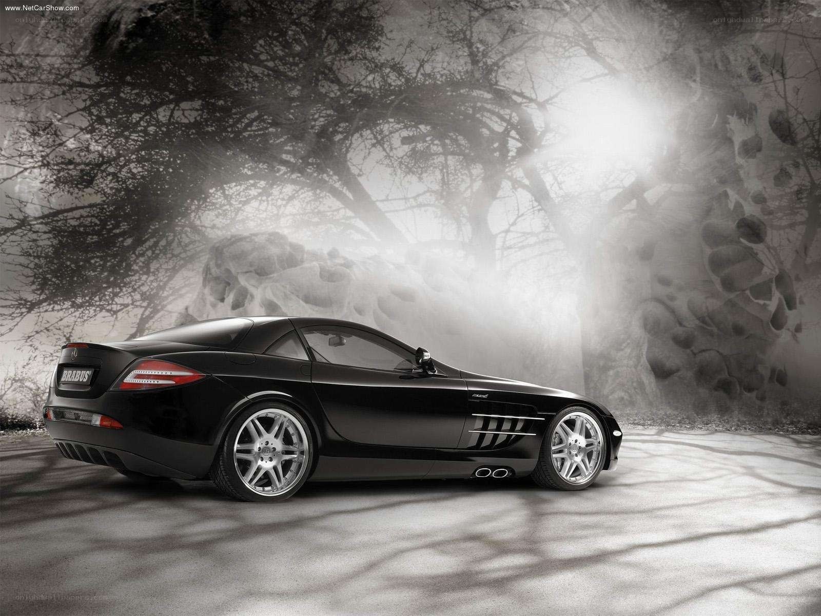 Black Brabus SLR McLaren