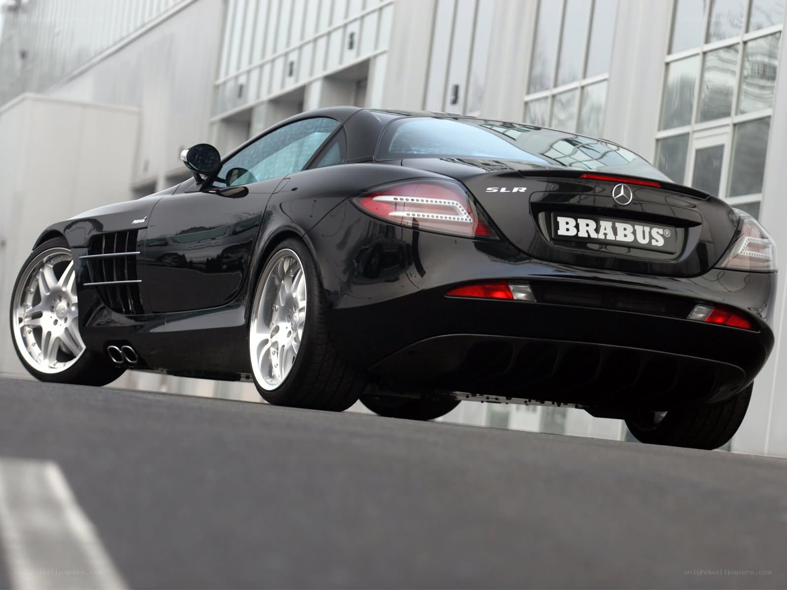 Black Brabus SLR McLaren