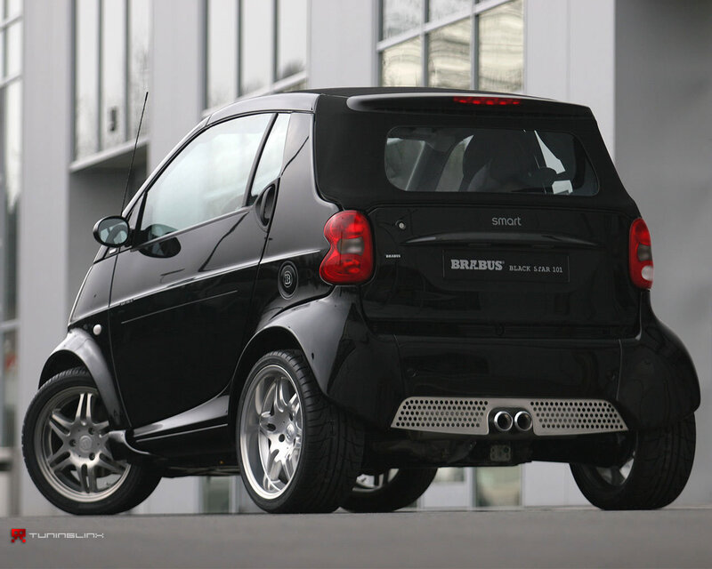 Black Brabus Smart Fortwo