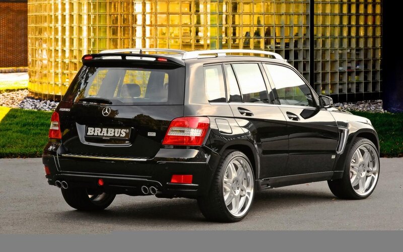 Black Brabus Suv — Dramatic, Photograph, Car, Building