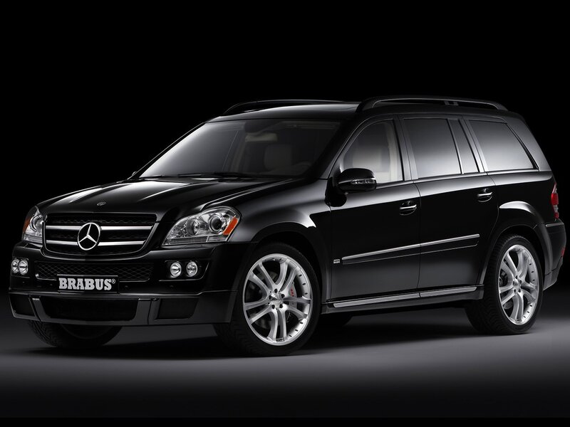 Black Brabus Suv — Dramatic, Photograph, Car, Wheels, Grille, Silver