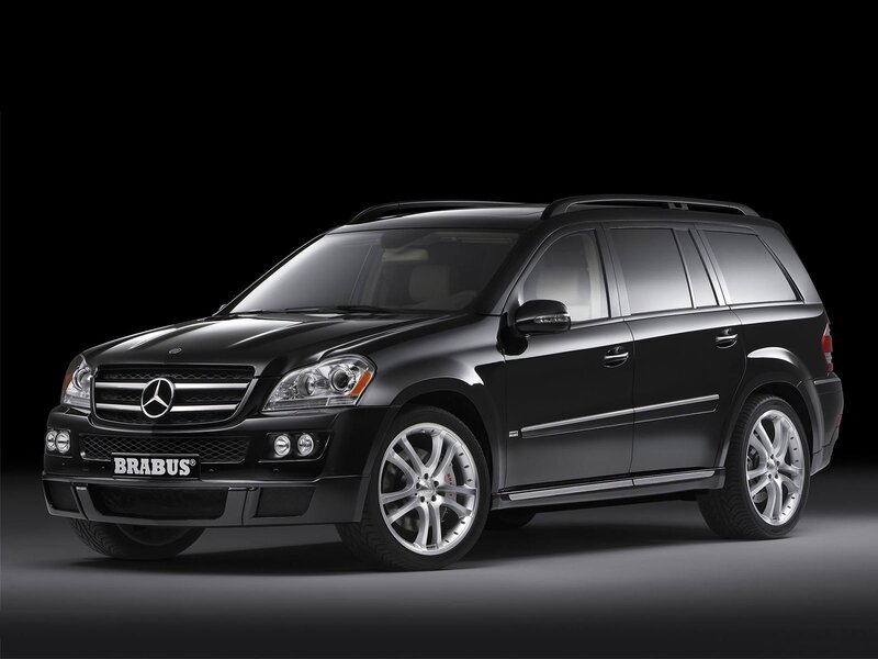 Black Brabus Suv — Dramatic, Photograph, Car, Wheels, Silver