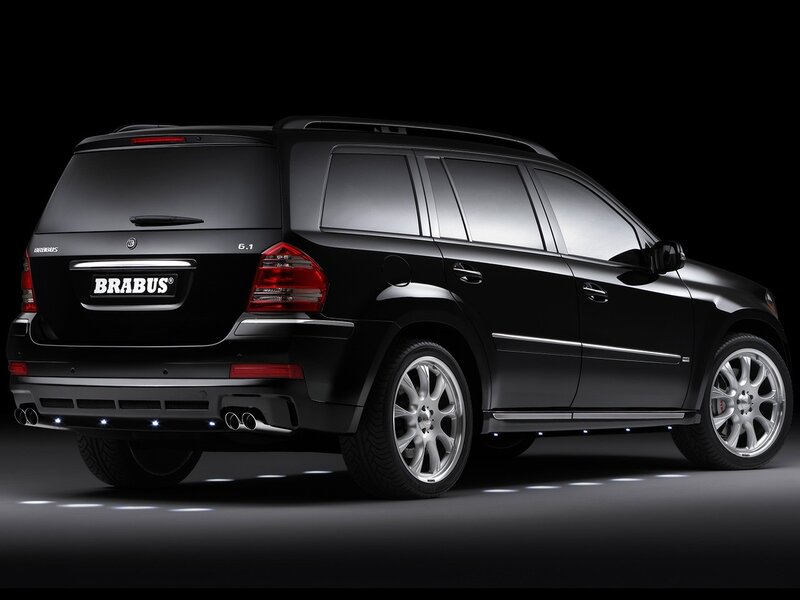Black Brabus Suv — Exhaust