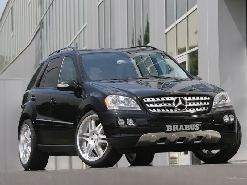 Black Brabus Suv — Neutral, Afternoon, Photograph, Car