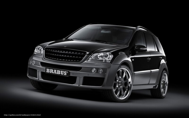 Black Brabus SUV