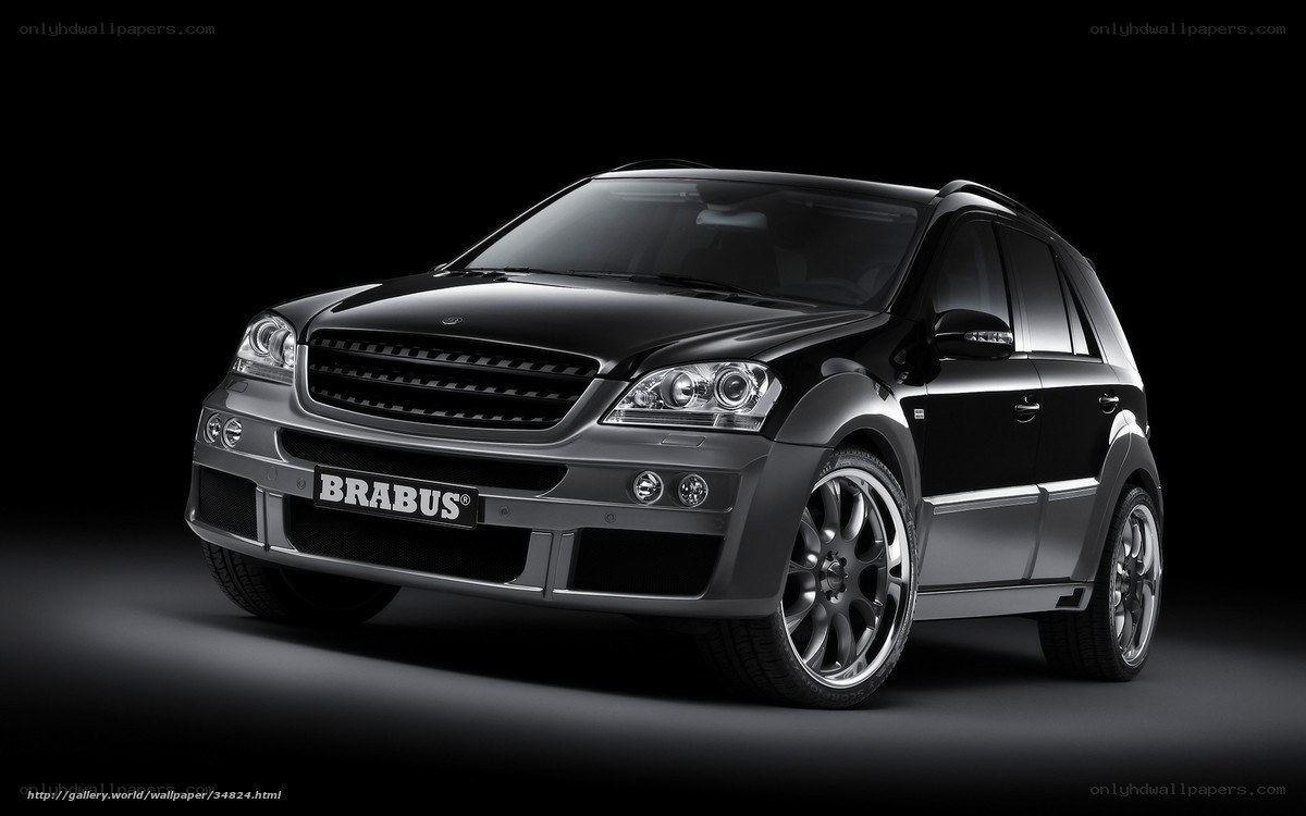 Black Brabus SUV