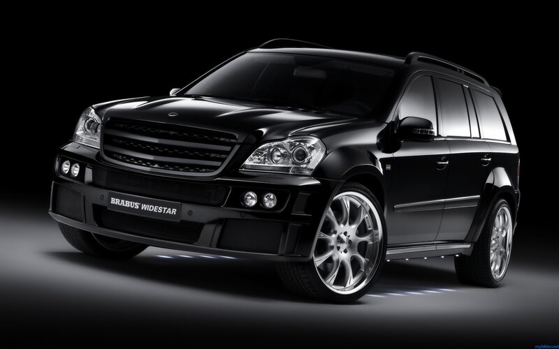 Black Brabus Widestar SUV