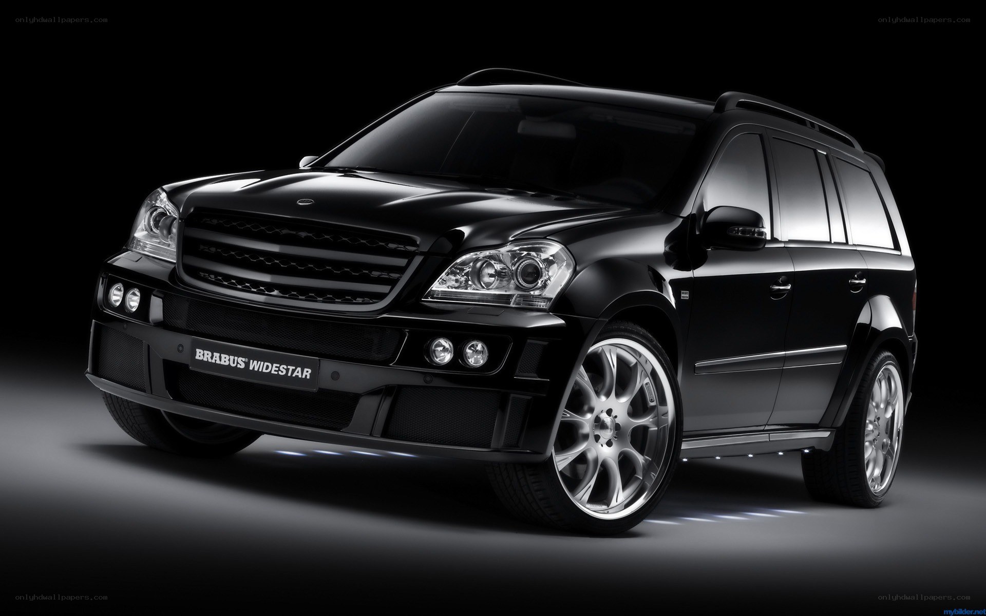 Black Brabus Widestar SUV