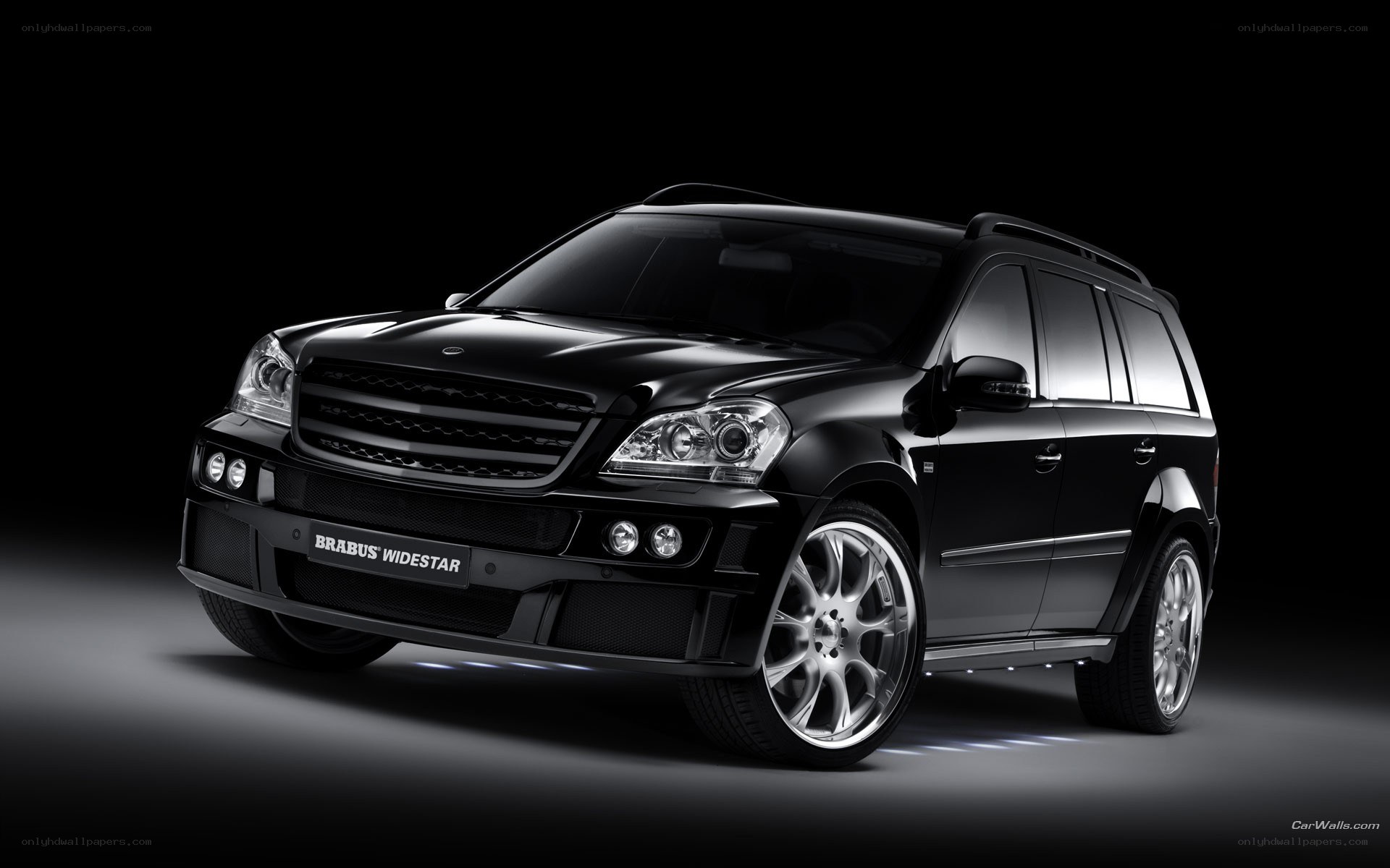 Black Brabus Widestar SUV