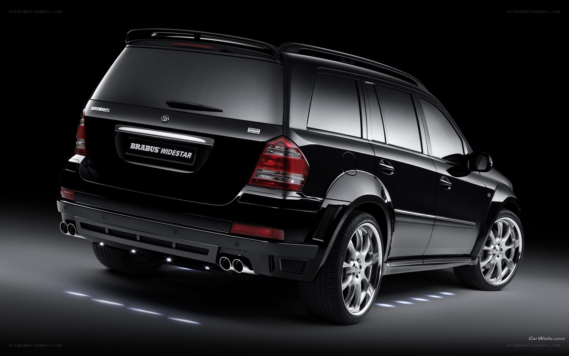 Black Brabus Widestar SUV