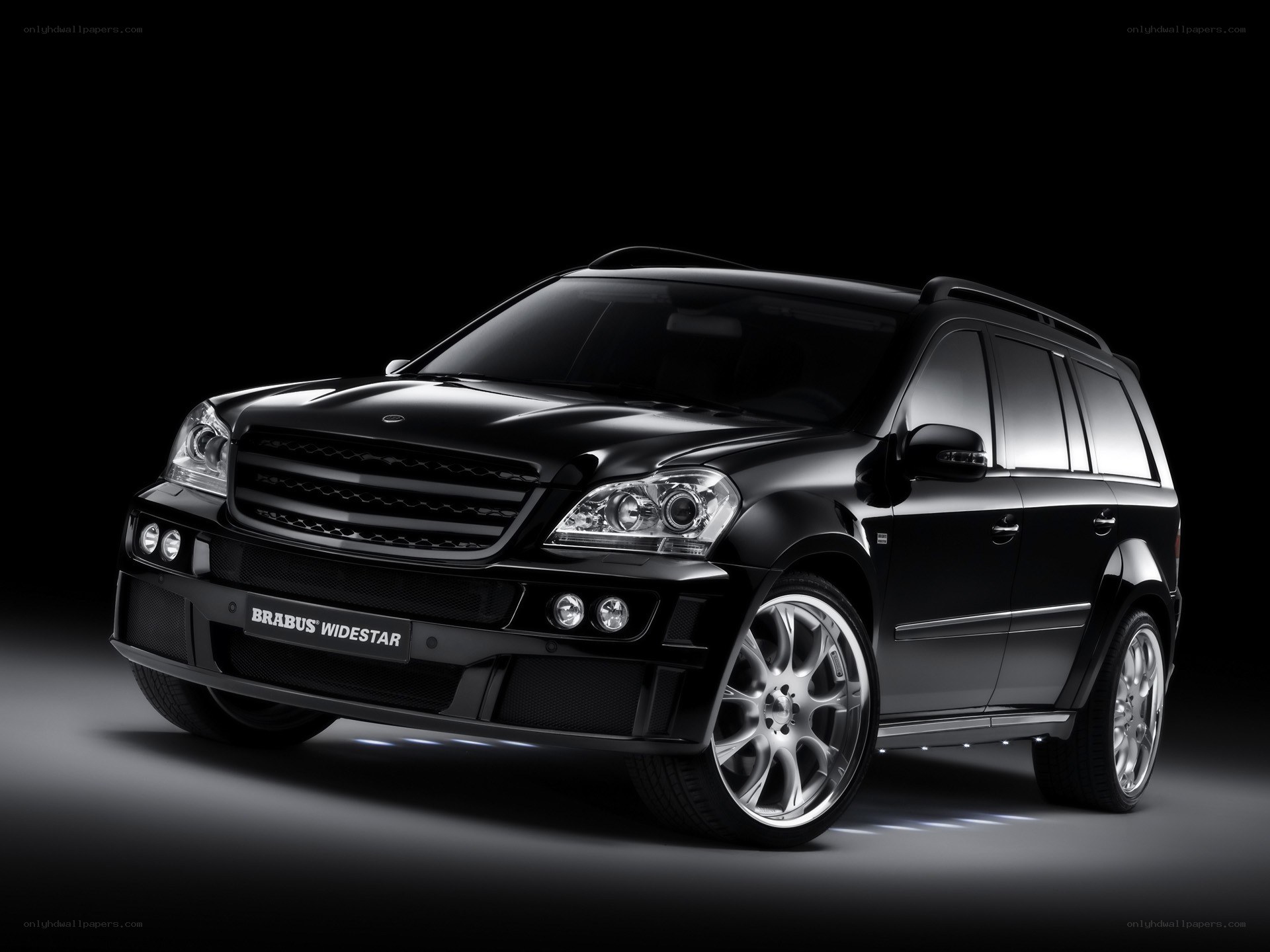 Black Brabus Widestar SUV