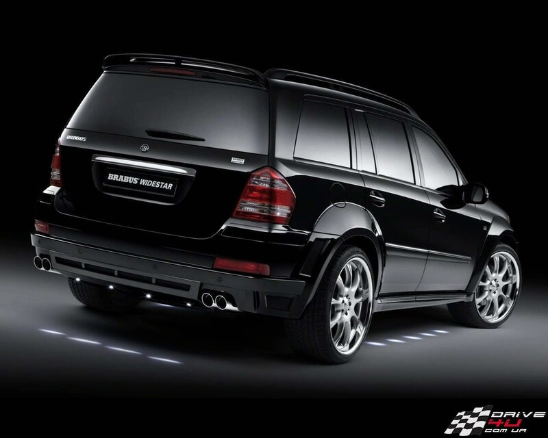 Black Brabus Widestar SUV