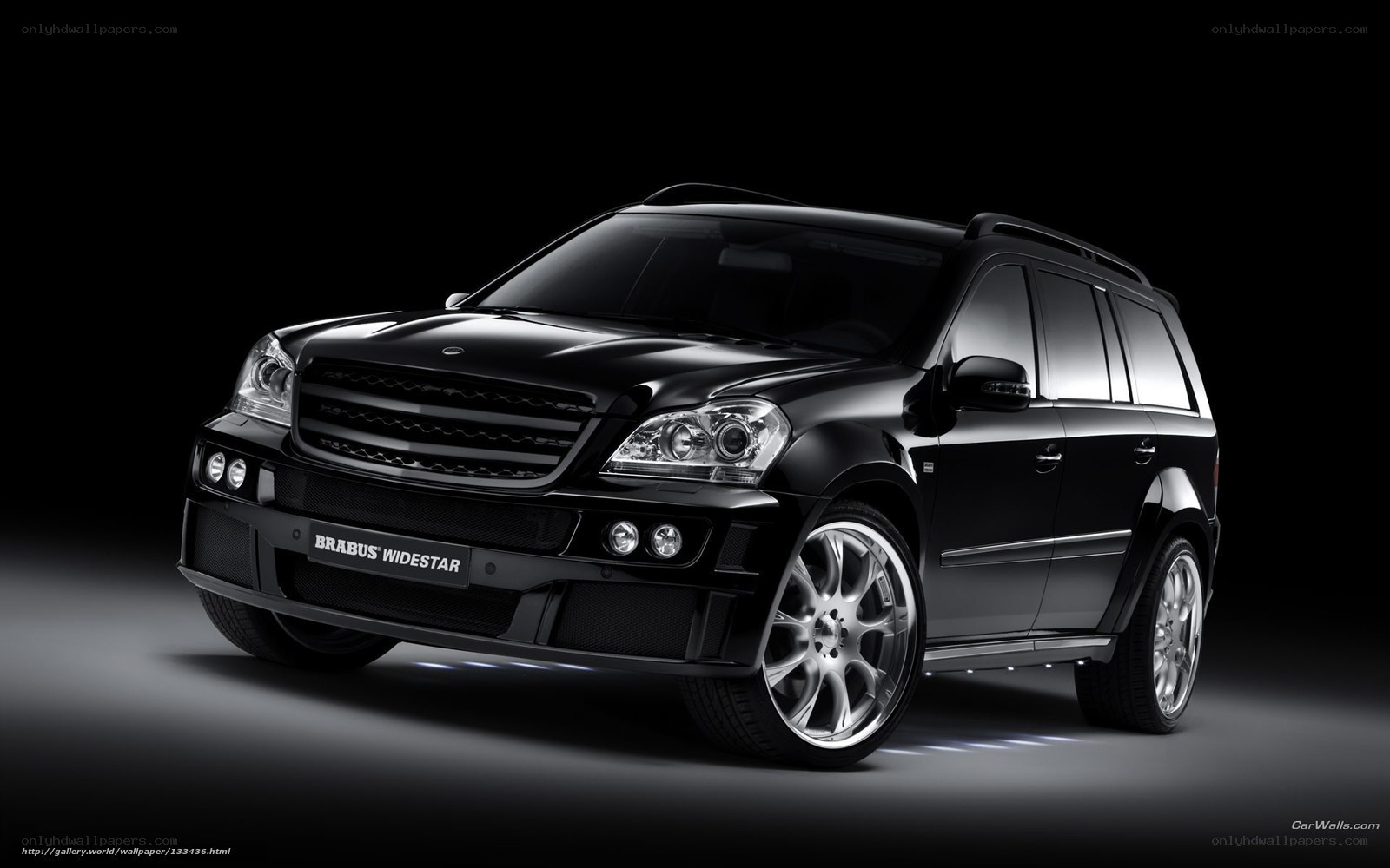 Black Brabus Widestar SUV