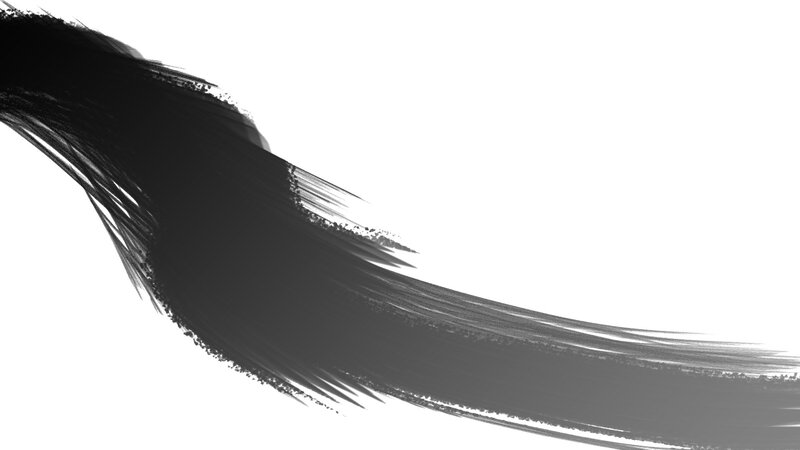 Black Brush Stroke