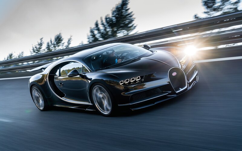 Black Bugatti Chiron
