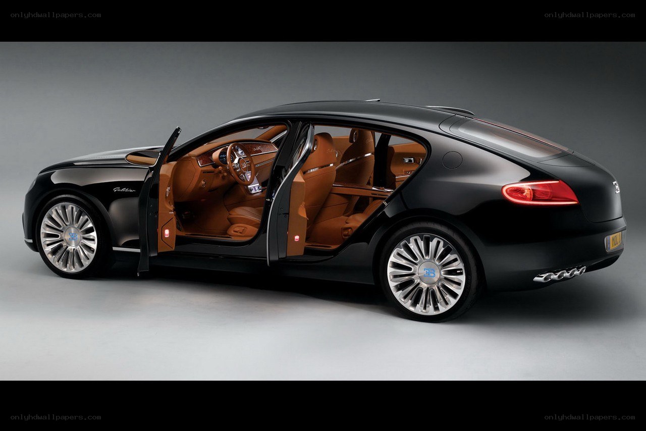 Black Bugatti Galibier concept