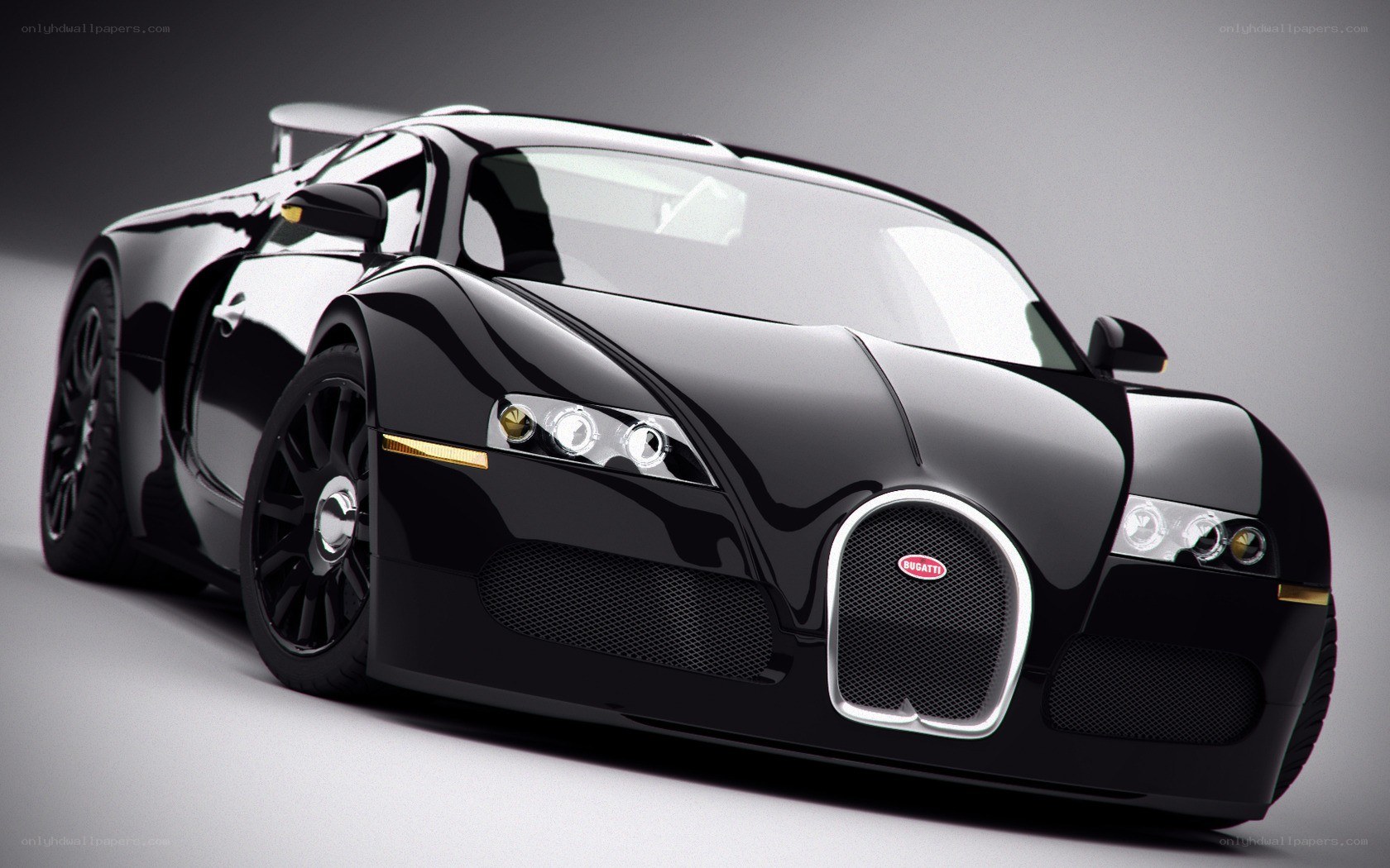 Black Bugatti Veyron