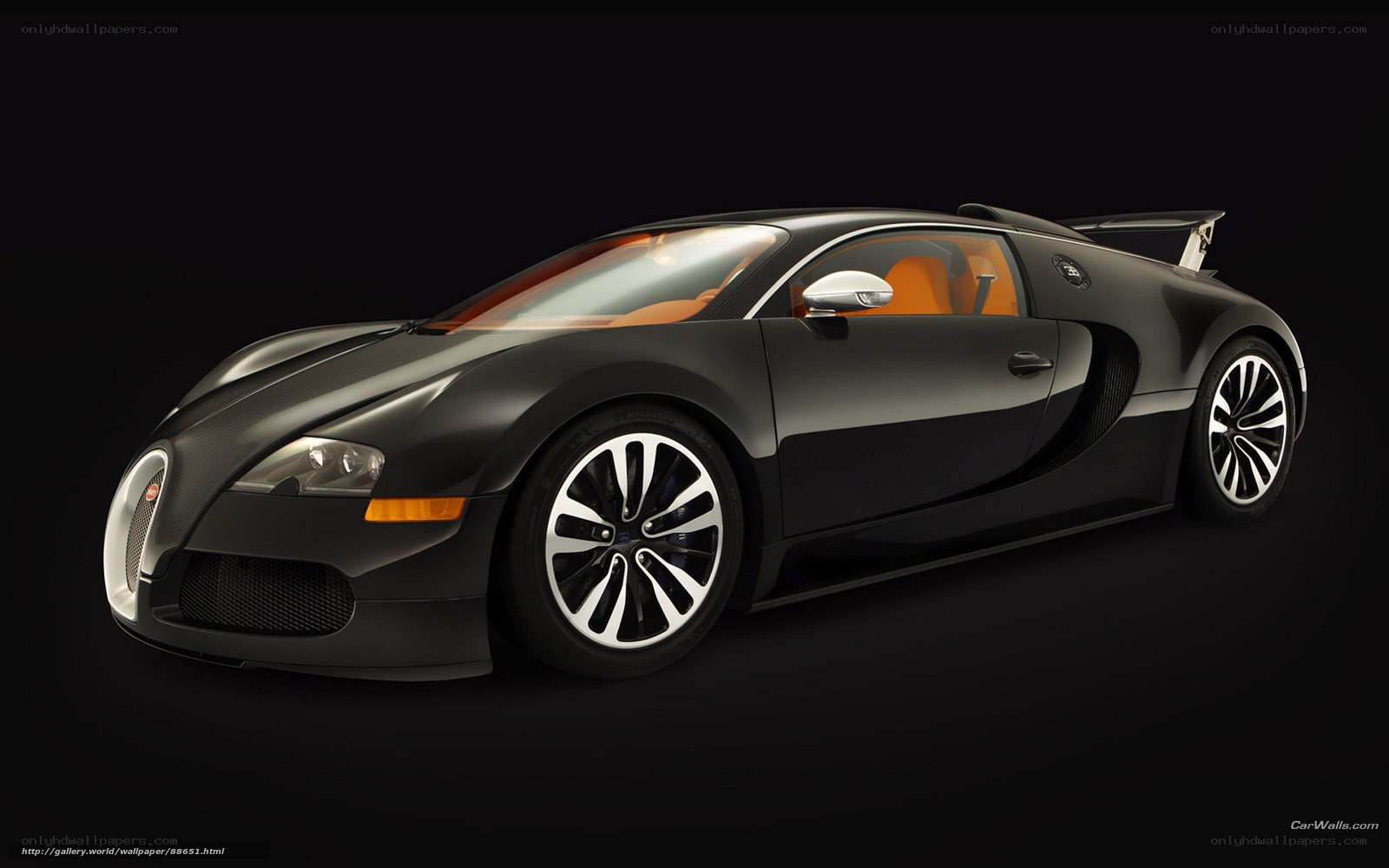 Black Bugatti Veyron